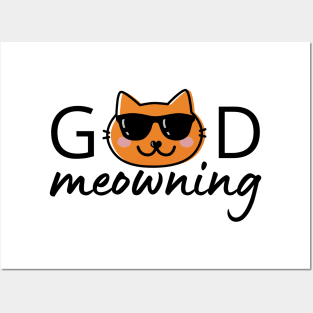 Good meowning Posters and Art